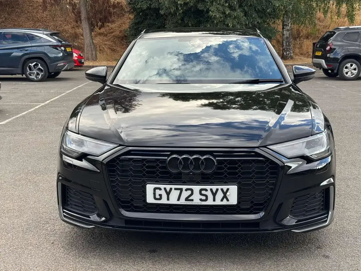 Used Audi A6 S-Line 204 HP (150 kW) 2022 Black Estate