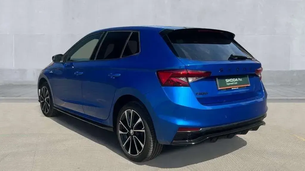 Used Skoda Fabia Monte Carlo 116 HP (85 kW) 2024 Race blue Hatchback