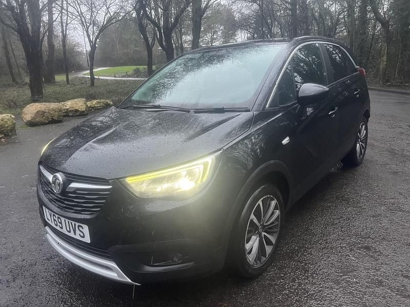 Used Vauxhall Crossland X Elite 130 HP (95 kW) 2020 Black SUV