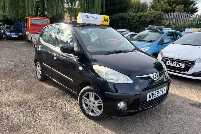 Black Used 2009 Hyundai i10 Comfort Hatchback | £1,990 (Fair price) - Image 1/1