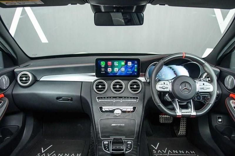 Used Mercedes C63 AMG Premium Plus 2019 White Estate