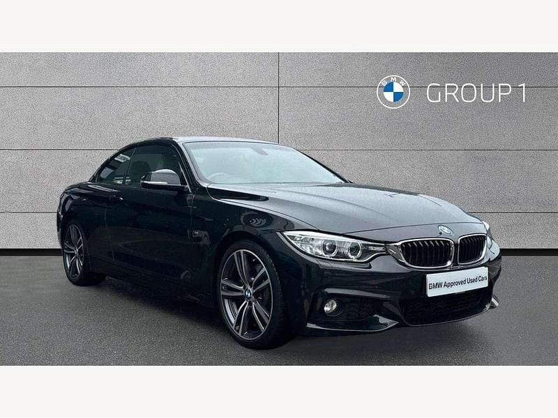 Black Used 2016 BMW 420 M Sport Cabriolet | £15,050 (Fair price) - Image 1/4