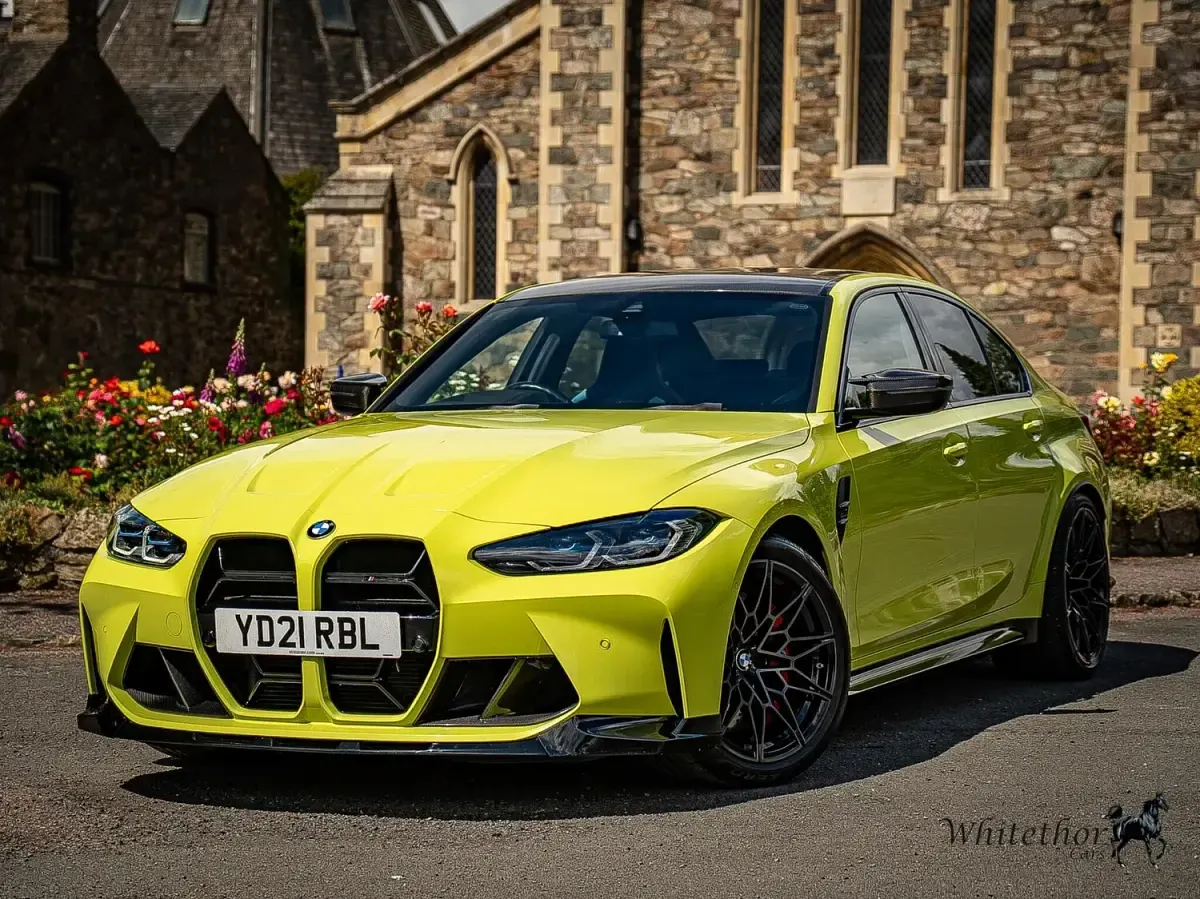 Used BMW M3 Competition Edition 510 HP (375 kW) 2021 Yellow Sedan