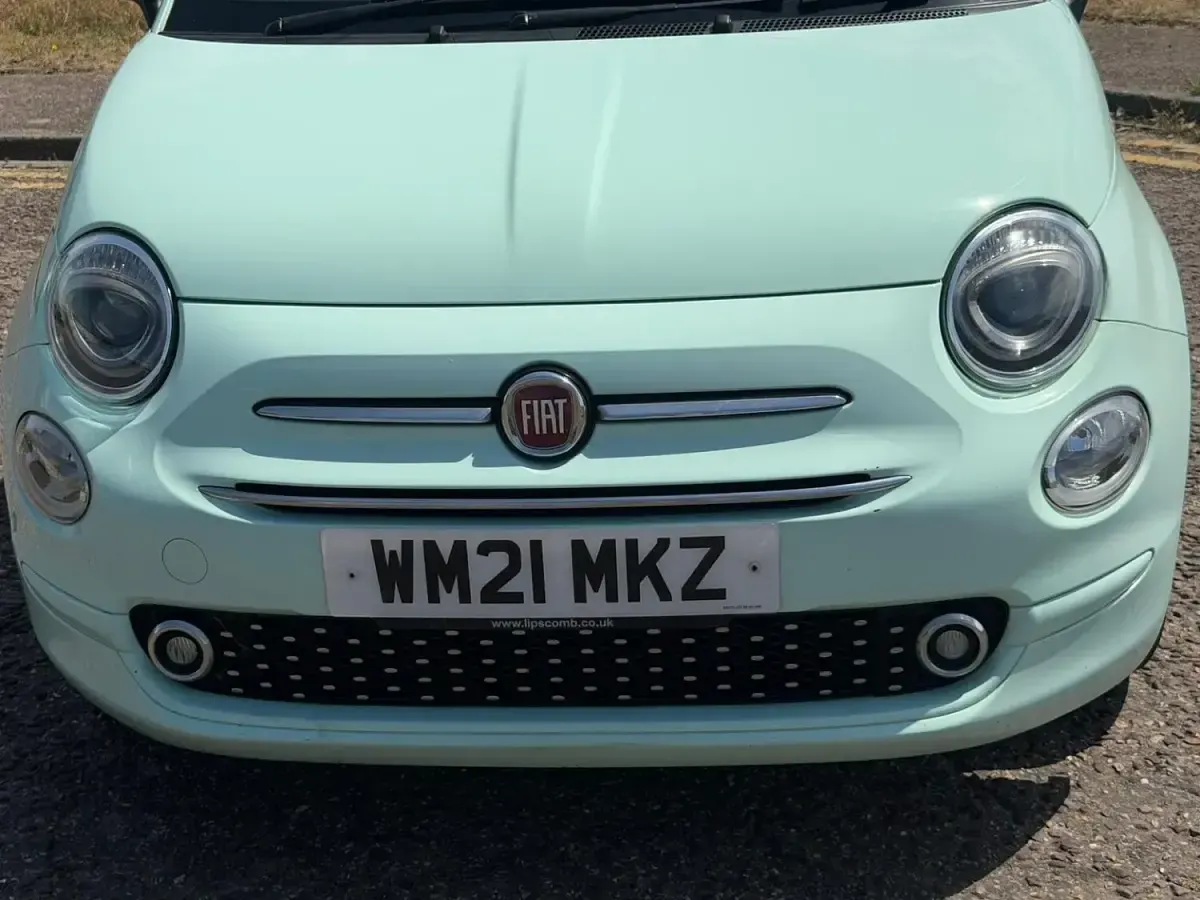 Used Fiat 500 Lounge 70 HP (51 kW) 2021 Green Hatchback