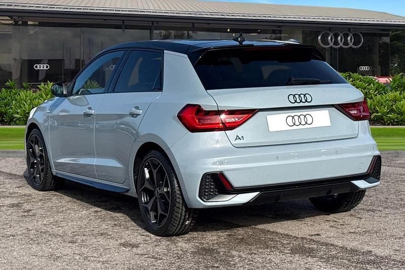 New Audi A1 Sportback Black Edition 2026 Grey Hatchback