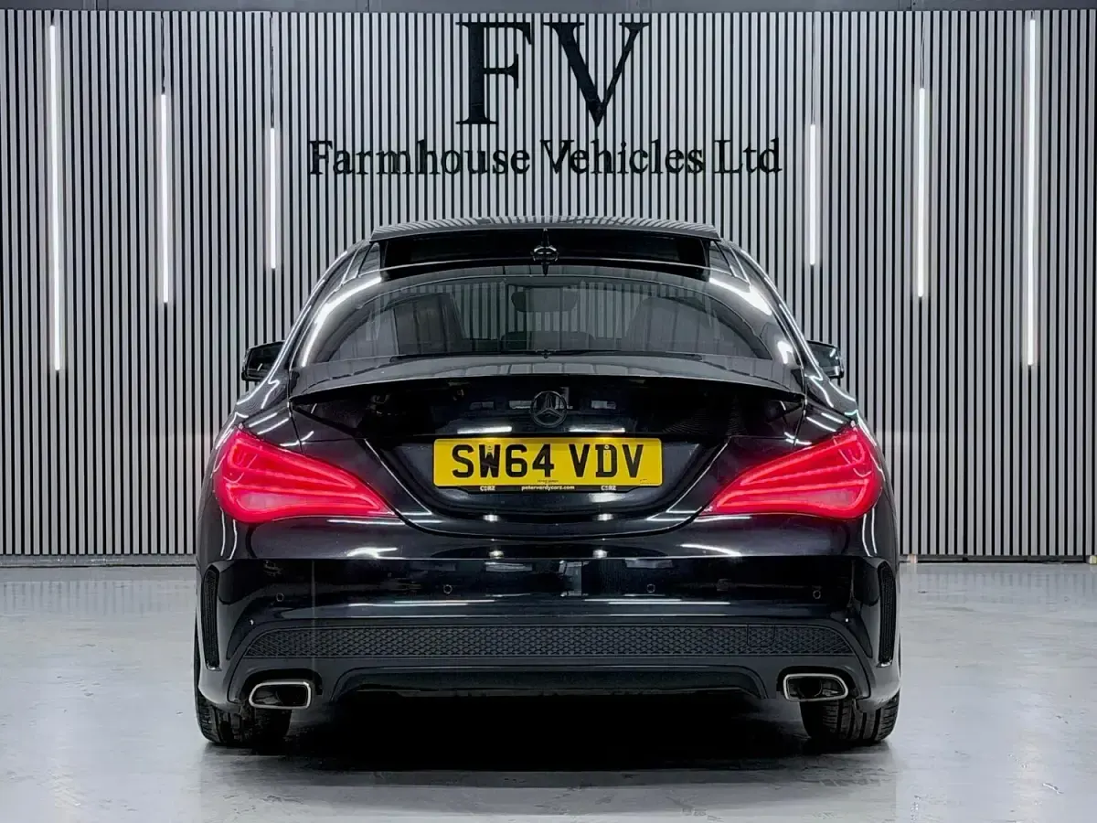 Used Mercedes CLA220 AMG 170 HP (125 kW) 2014 Black Sedan