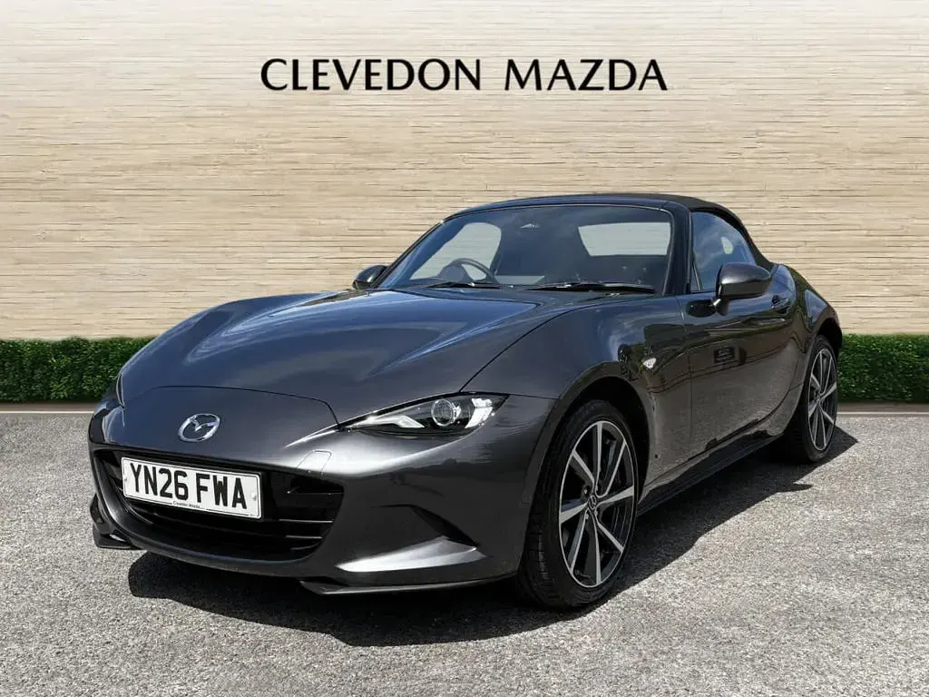 New Mazda MX5 Exclusive-Line 184 HP (135 kW) 2026 Grey Cabriolet