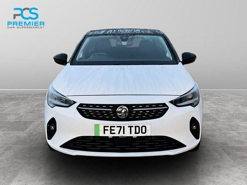 Used Vauxhall Corsa-e Elite 100 kW (136 HP) 2021 White Hatchback