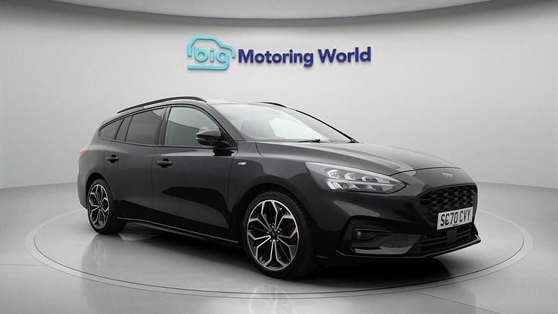 Used Ford Focus ST-Line X 120 HP (88 kW) 2021 Black Estate