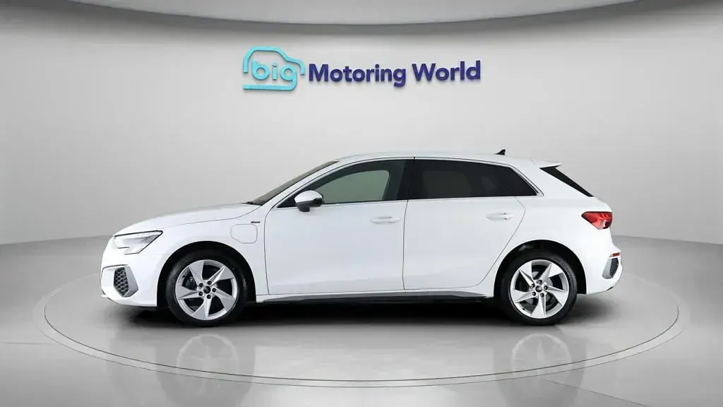 Used Audi A3 Sportback S-Line 204 HP (150 kW) 2024 White Hatchback