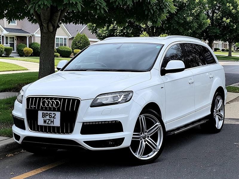 Used Audi Q7 S-Line 2013 White SUV