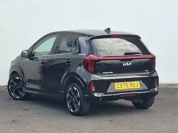 Used Kia Picanto GT-Line S 68 HP (50 kW) 2025 Black Hatchback
