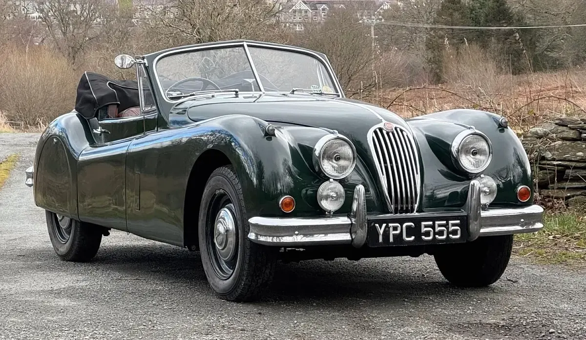 Used Jaguar XK 1955 Green Coupe