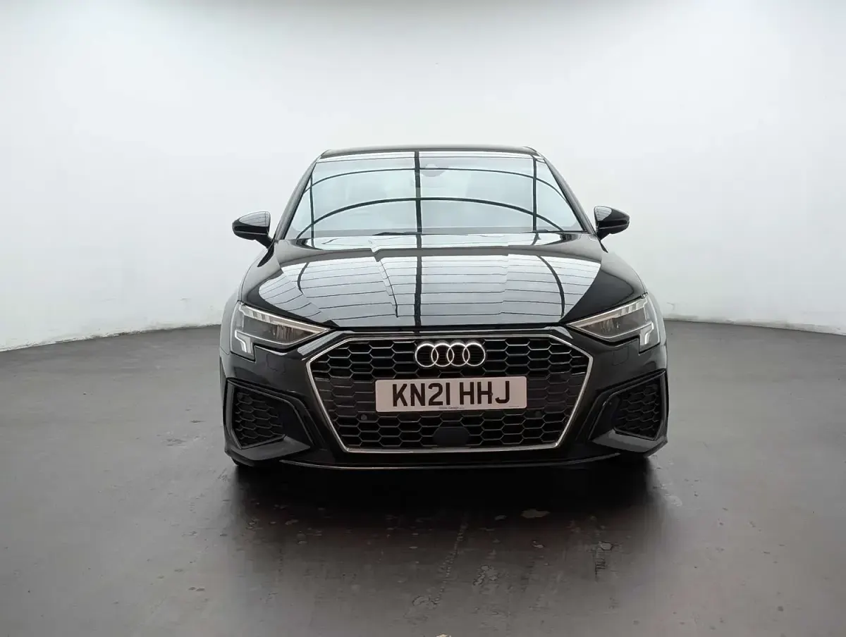 Used Audi A3 S-Line 150 HP (110 kW) 2021 Black Sedan