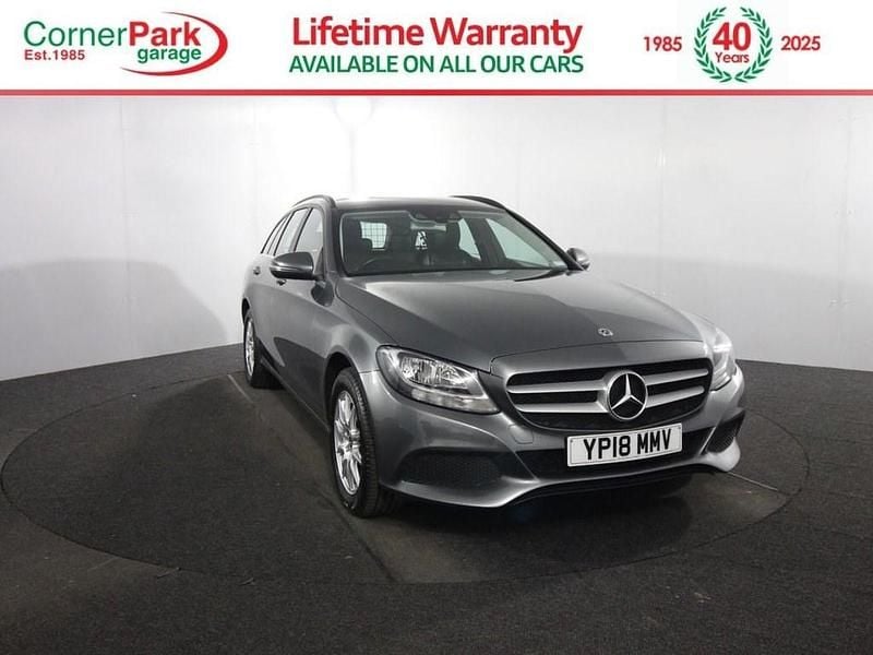 Grey Used 2018 Mercedes C200 SE Estate | £13,999 (Good price) - Image 1/4