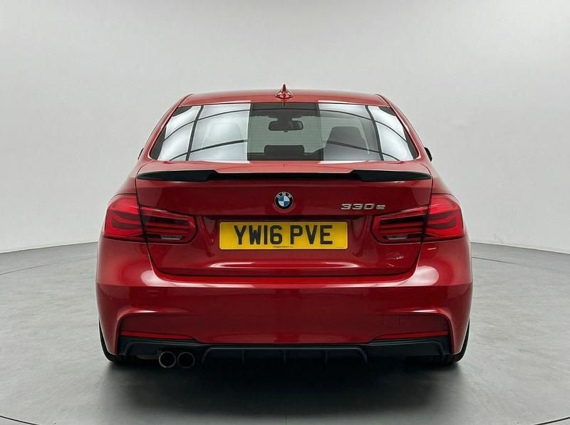 Used BMW 330e M Sport 2016 Red Sedan