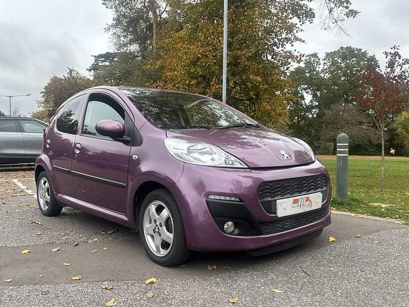 Used Peugeot 107 Allure 68 HP (50 kW) 2012 Purple Hatchback
