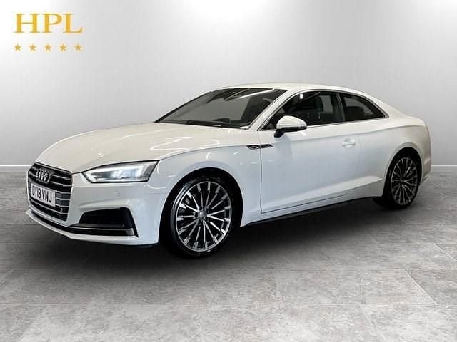 Used Audi A5 S-Line 190 HP (139 kW) 2018 White Coupe