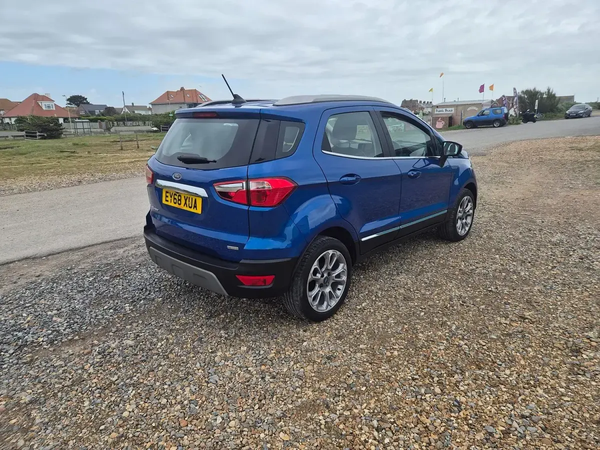 Used Ford Ecosport Titanium 2018 Blue SUV