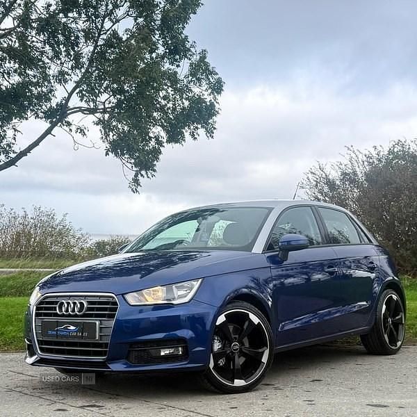 Blue Used 2015 Audi A1 Sport Hatchback | £6,945 (Fair price) - Image 1/4