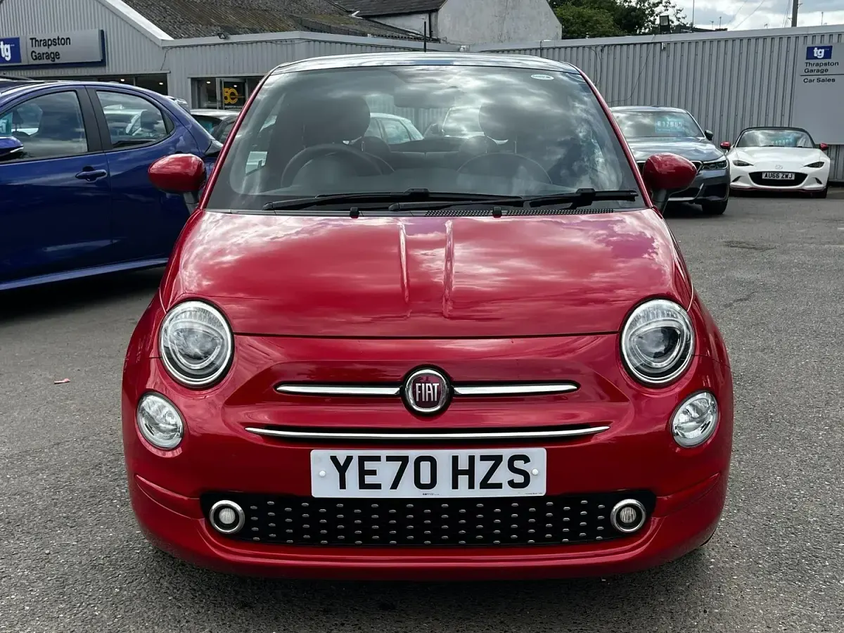 Used Fiat 500 Lounge 2020 Red Hatchback