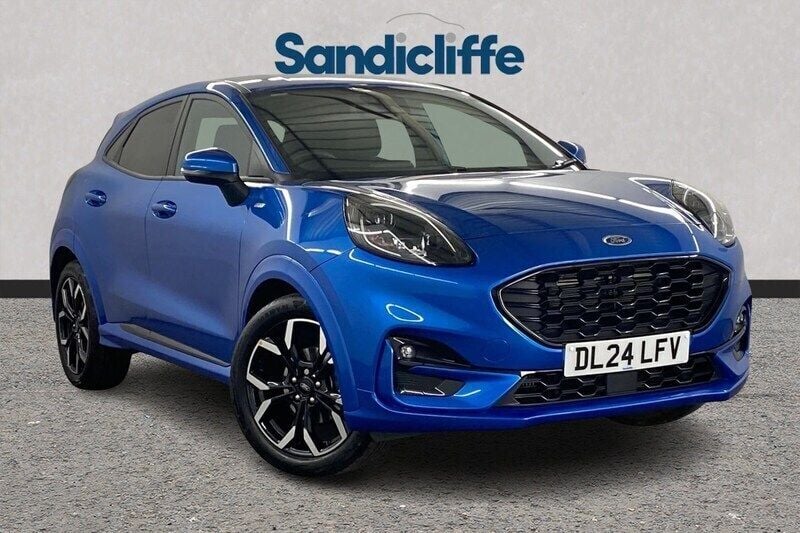 Blue Used 2024 Ford Puma Hatchback | £17,284 (Fair price) - Image 1/4