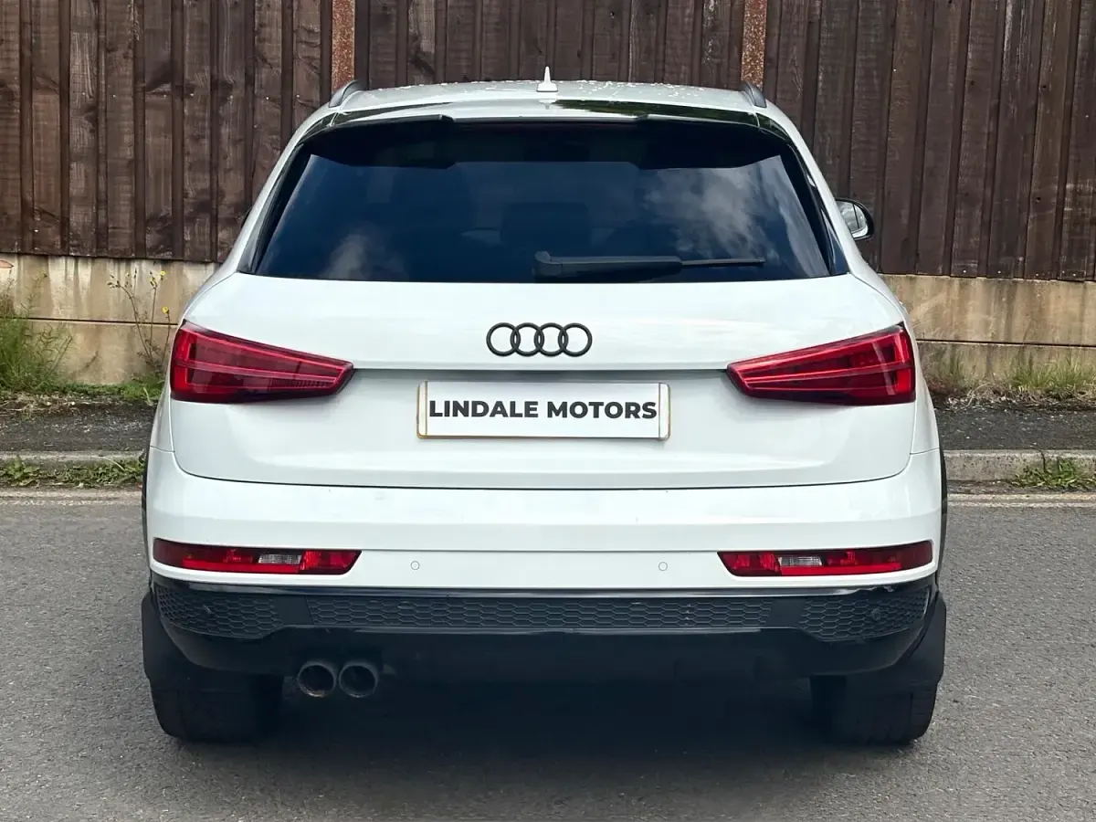 Used Audi Q3 Black Edition 184 HP (135 kW) 2017 White SUV