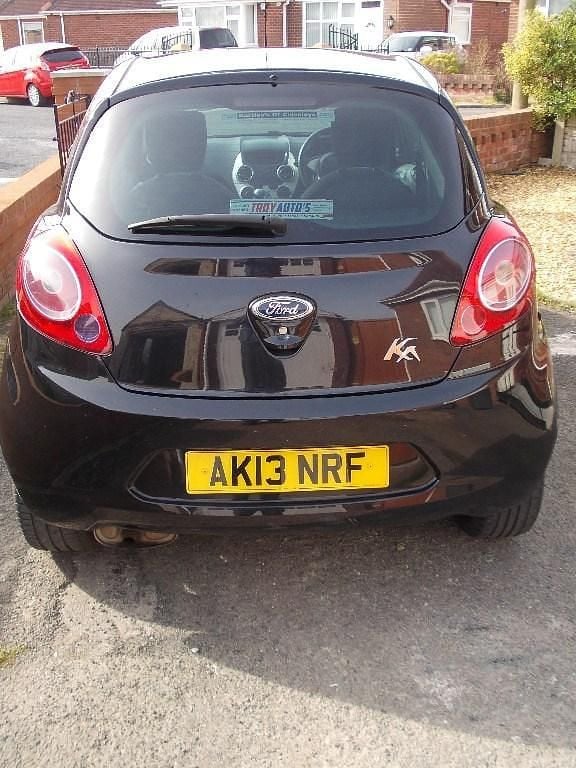 Used Ford Ka 69 HP (50 kW) 2013 Black Hatchback