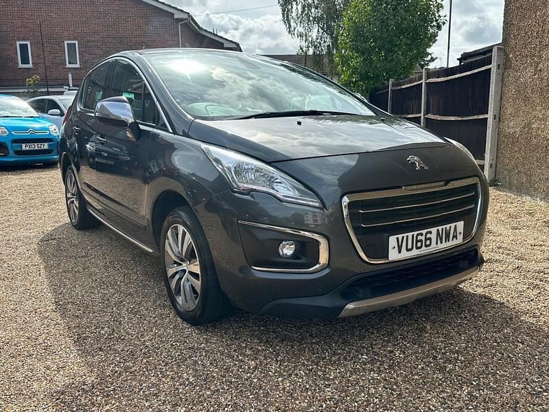 Grey Used 2016 Peugeot 3008 Active Hatchback | £4,290 (Good price) - Image 1/4