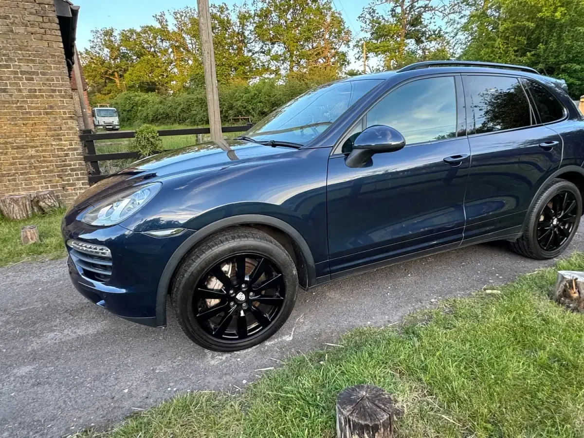 Used Porsche Cayenne S E-Hybrid 2012 Blue SUV