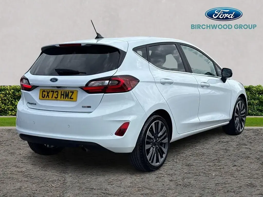Used Ford Fiesta Titanium X 2023 White Hatchback