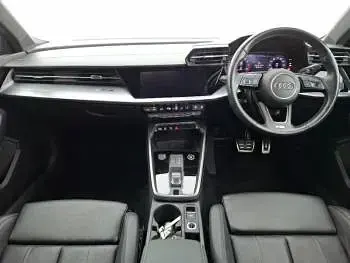 Used Audi A3 S-Line 150 HP (110 kW) 2024 White Hatchback