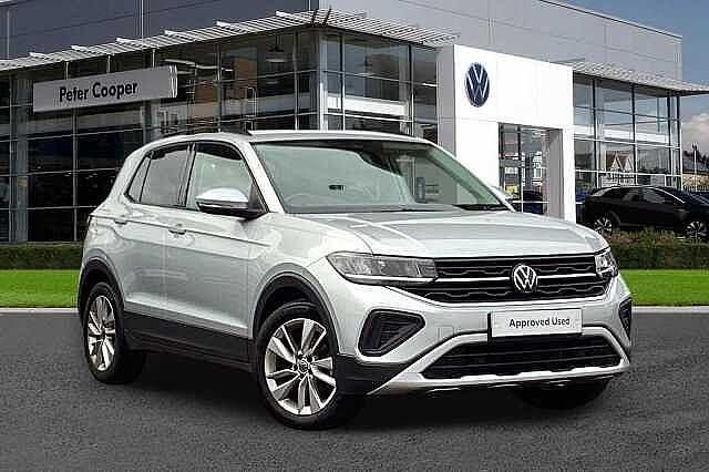 Silver Used 2024 VW T-Cross Match SUV | £17,699 (Fair price) - Image 1/4