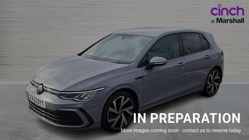 Used VW Golf VIII R-line 150 HP (110 kW) 2023 Moonstone grey