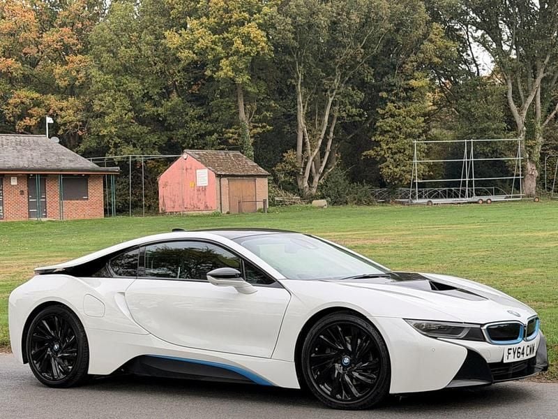 White Used 2014 BMW i8 Comfort Edition Coupe | £23,995 (A bit pricey) - Image 1/4