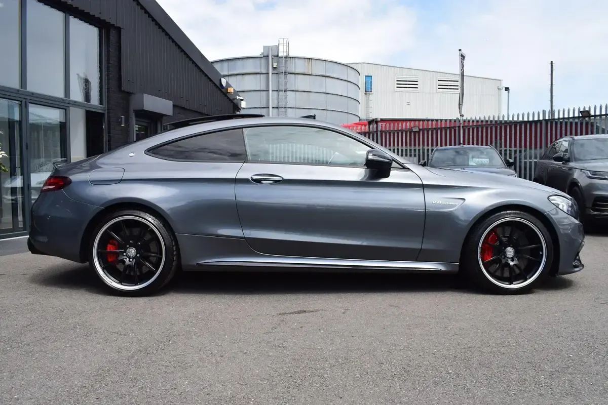 Used Mercedes C63S AMG Premium Plus 2019 Grey Coupe
