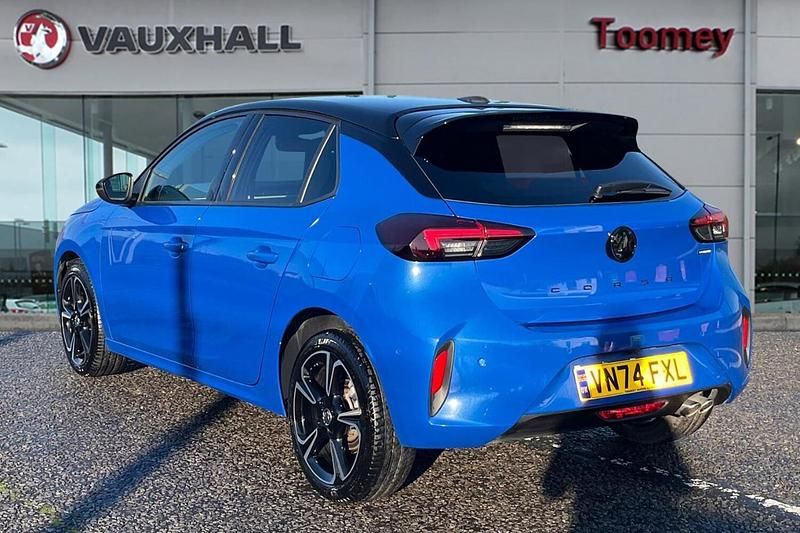 Used Vauxhall Corsa GSe 134 HP (98 kW) 2024 Blue Hatchback