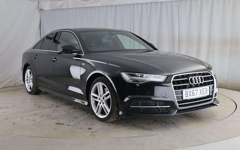 Used Audi A6 S-Line 190 HP (139 kW) 2017 Black Sedan