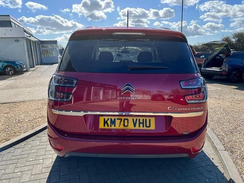 Used Citroën C4 SpaceTourer Flair 127 HP (93 kW) 2020 Red MPV
