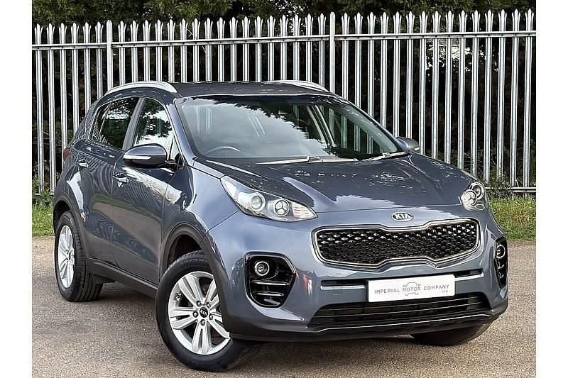 Blue Used 2017 Kia Sportage SUV | £10,195 (Good price) - Image 1/4