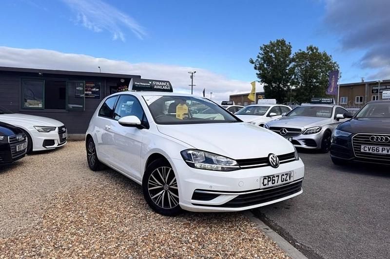 White Used 2018 VW Golf VII SE Hatchback | £6,295 (Fair price) - Image 1/1
