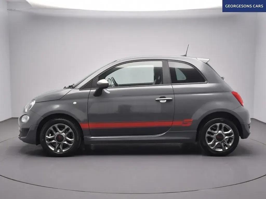 Used Fiat 500 S 69 HP (50 kW) 2018 Grey Hatchback
