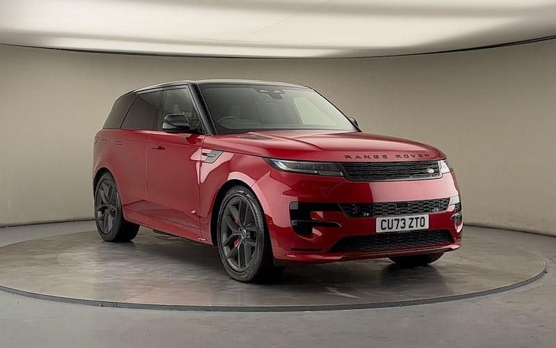 Firenze red Used 2023 Land Rover Range Rover Sport SE Dynamic SUV | £70,250 (Fair price) - Image 1/4