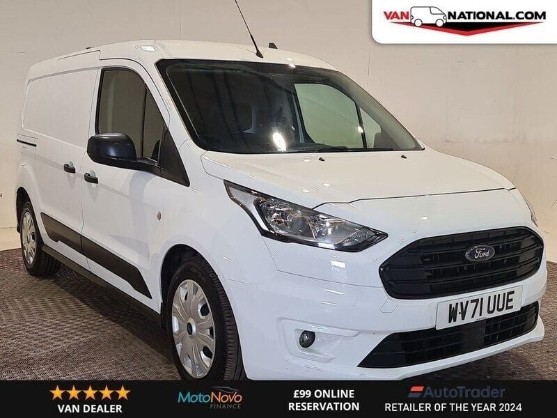 White Used 2021 Ford Transit Trend Estate | £12,990 (Fair price) - Image 1/3