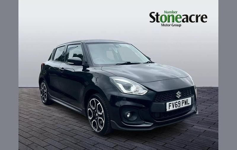 Black Used 2019 Suzuki Swift Sport Hatchback | £10,990 (Fair price) - Image 1/4