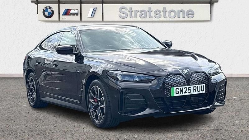 Black Used 2025 BMW i4 M Sport Sedan | £41,895 (Fair price) - Image 1/3