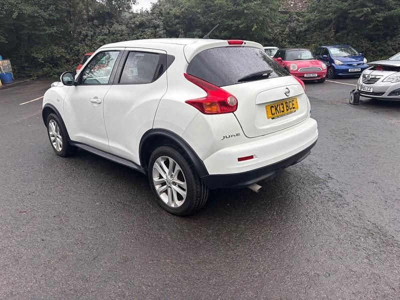Used Nissan Juke Acenta 110 HP (80 kW) 2013 White SUV