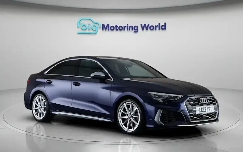 Used Audi S3 S-Line 310 HP (228 kW) 2023 Blue Sedan