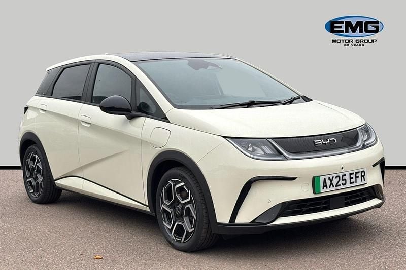 White New 2025 BYD Dolphin Design Hatchback | £22,995 (Fair price) - Image 1/3