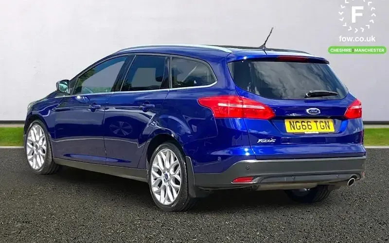 Used Ford Focus Titanium X 150 HP (110 kW) 2016 Blue Estate